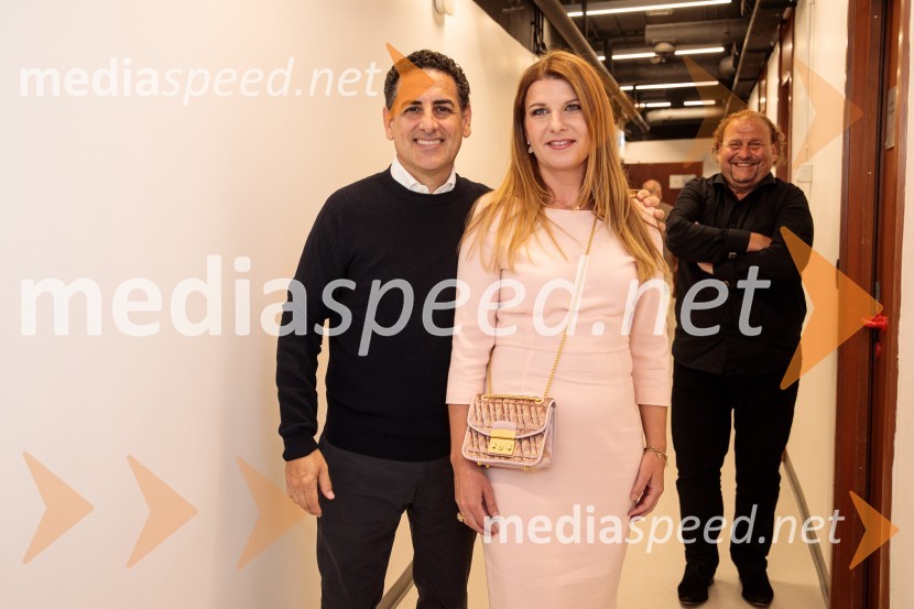  Juan Diego Flórez, tenor;  Janja Lamberger;  Darko  Brlek, direktor in umetniški vodja, Festival LjubljanaJuan Diego Florez, Festival Ljubljana 2022