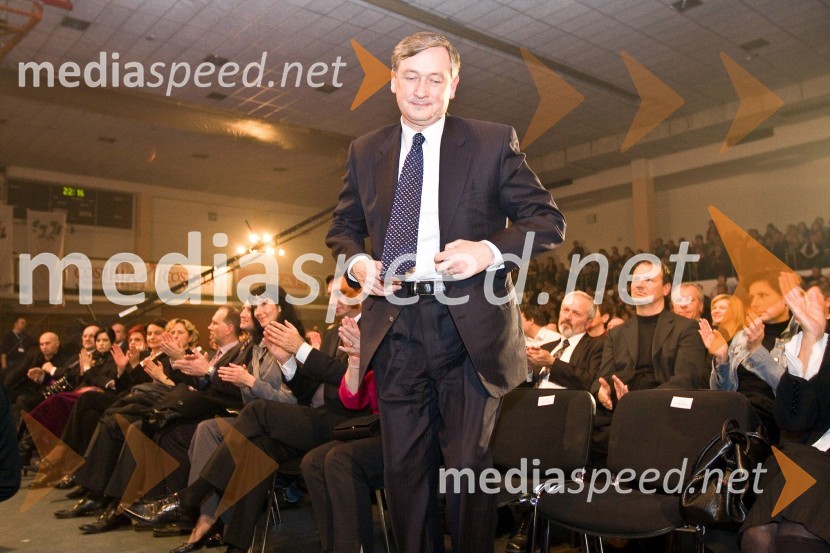 Razglasitev Slovenca leta 2008: dr. Danilo Türk, predsednik Republike SlovenijeSlovenec leta 2008