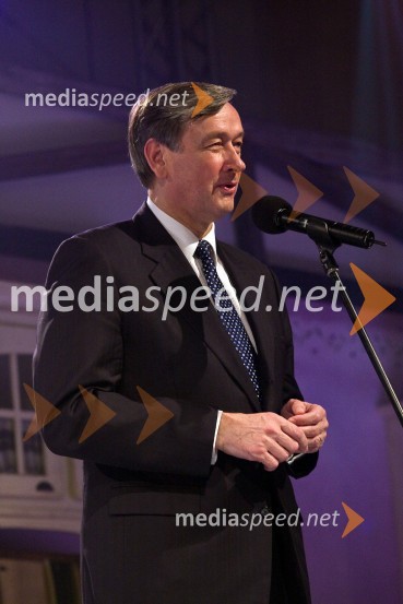 Dr. Danilo Türk, predsednik Republike Slovenije in Slovenec leta 2008Slovenec leta 2008