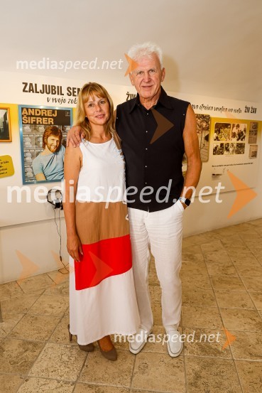  Mirjam Povh;  Andrej Šifrer, glasbenikAndrej Šifrer, 70 let-NIČ proti VEČnosti