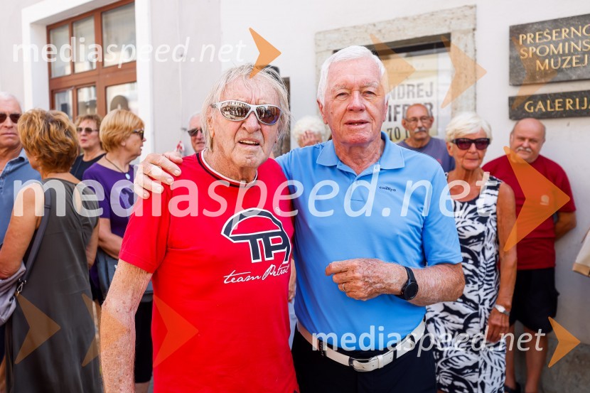  Tone Fornezzi - Tof, novinar;  Tone Vogrinec, športni in smučarski funkcionarAndrej Šifrer, 70 let-NIČ proti VEČnosti