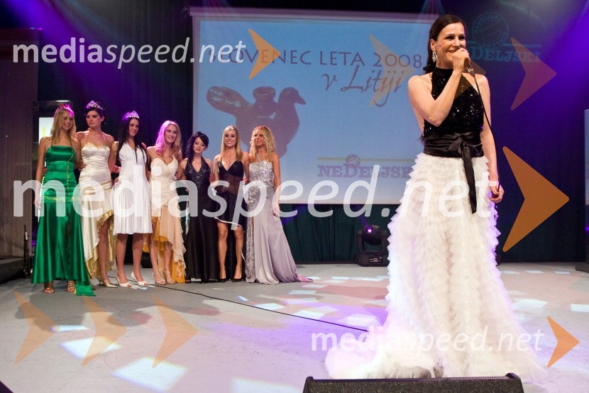 Prireditev Slovenec leta 2008 (Manca Izmajlova, pevka)Slovenec leta 2008