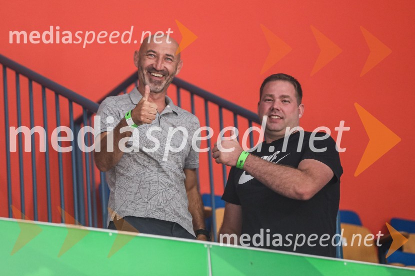  Uroš Kuzmič, vodja oddelka za upravljanje dogodkov Zavarovalnica Triglav d.d.;  ... Košarkarska tekma Slovenija - Estonija