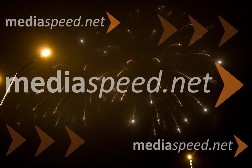 Ognjemet po prireditviSlovenec leta 2008