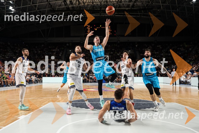  Goran Dragić, košarkarKošarkarska tekma Slovenija - Estonija