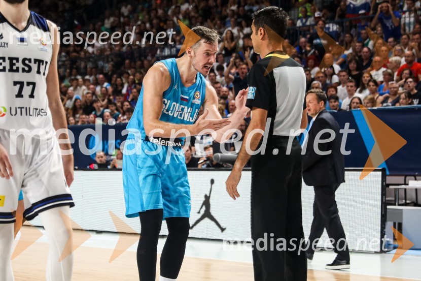  Goran Dragić, košarkar;  ... Košarkarska tekma Slovenija - Estonija