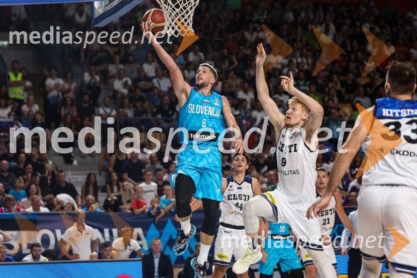  Aleksej  Nikolić, košarkar;  ... Košarkarska tekma Slovenija - Estonija