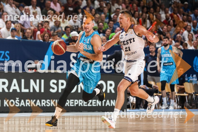  Zoran Dragić, košarkar;  ... Košarkarska tekma Slovenija - Estonija