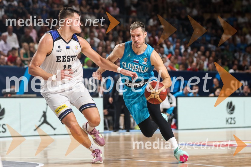  ... ;  Goran Dragić, košarkarKošarkarska tekma Slovenija - Estonija