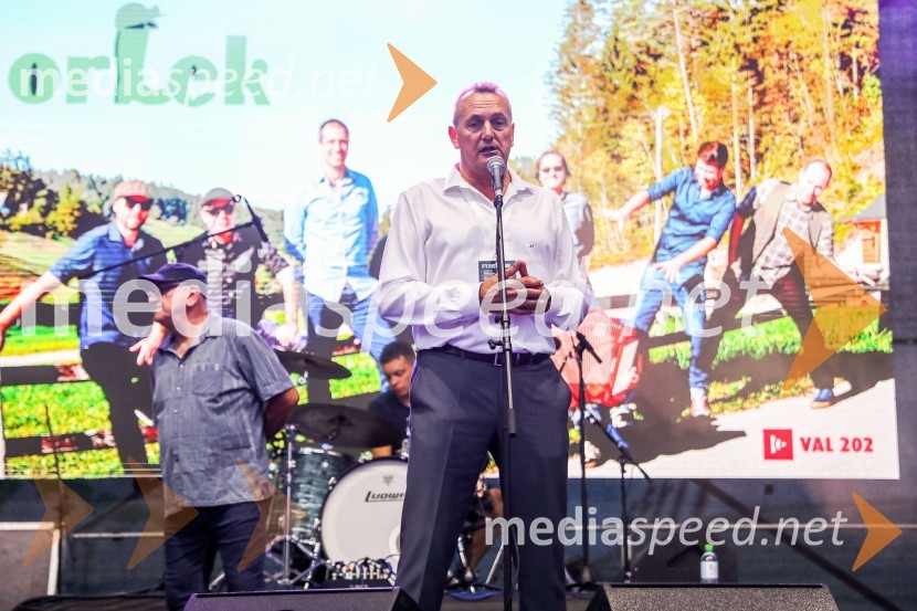  Metod  Ropret, župan Občine Brezovica, predsednik Odbojkarske zveze SlovenijeSvetovno prvenstvo v odbojki 2022, Slovenija - Kamerun