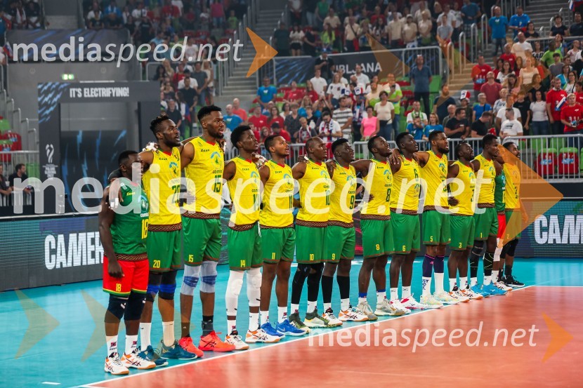 Svetovno prvenstvo v odbojki 2022, Slovenija - Kamerun
