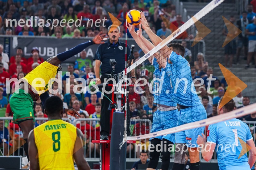 Svetovno prvenstvo v odbojki 2022, Slovenija - Kamerun