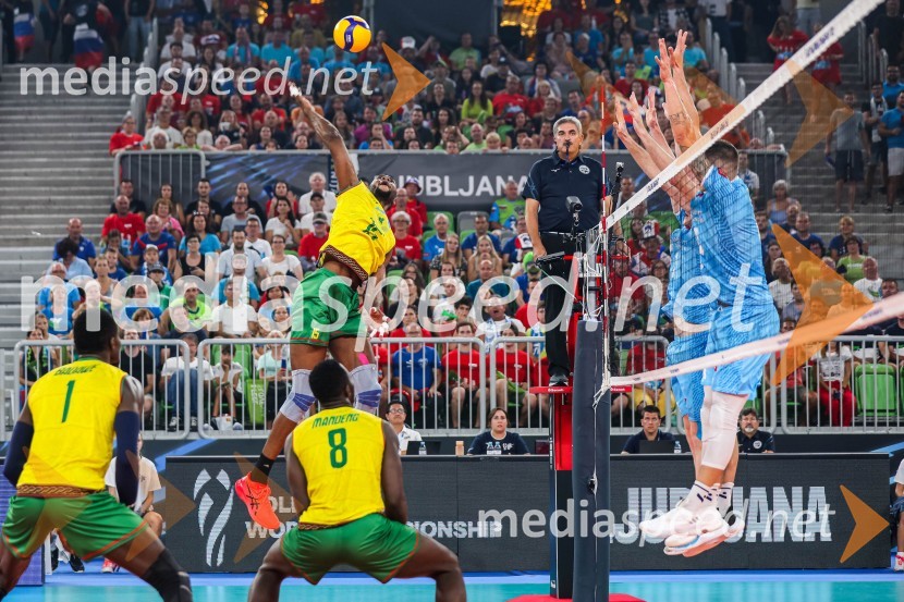 Svetovno prvenstvo v odbojki 2022, Slovenija - Kamerun