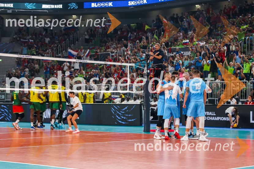 Svetovno prvenstvo v odbojki 2022, Slovenija - Kamerun