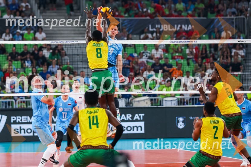 Svetovno prvenstvo v odbojki 2022, Slovenija - Kamerun