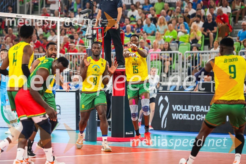 Svetovno prvenstvo v odbojki 2022, Slovenija - Kamerun