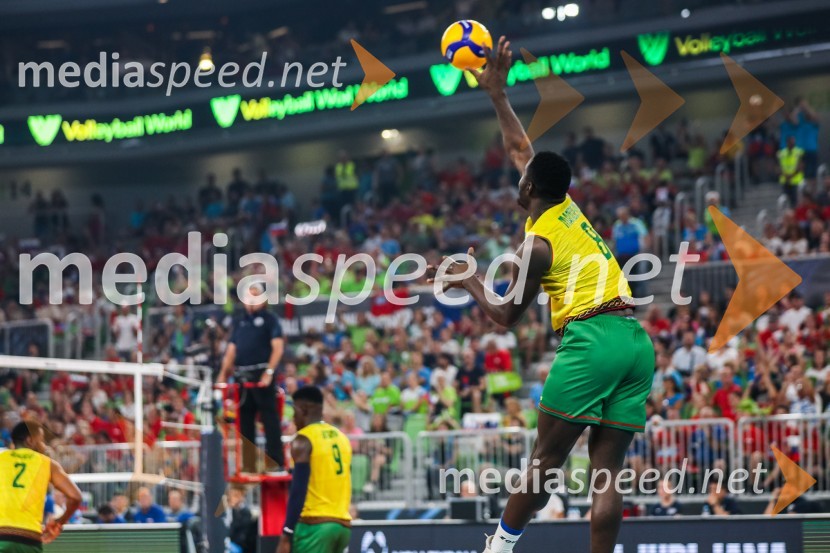 Svetovno prvenstvo v odbojki 2022, Slovenija - Kamerun