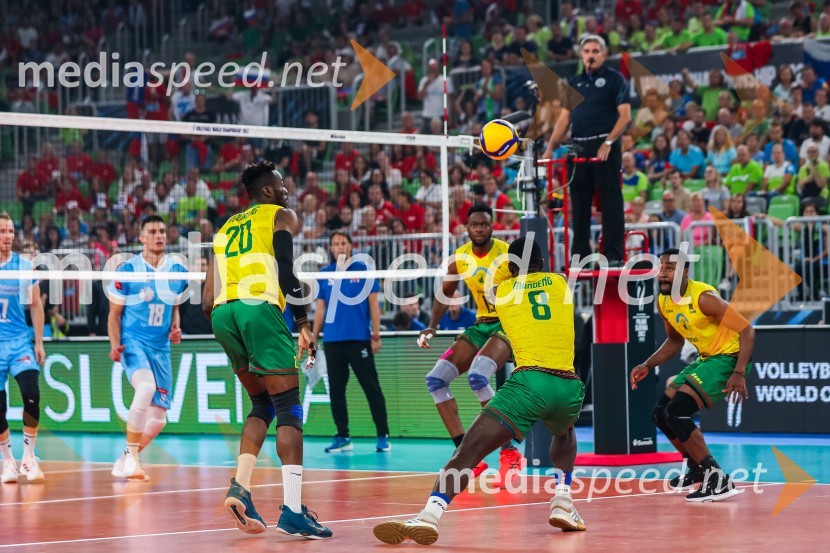Svetovno prvenstvo v odbojki 2022, Slovenija - Kamerun
