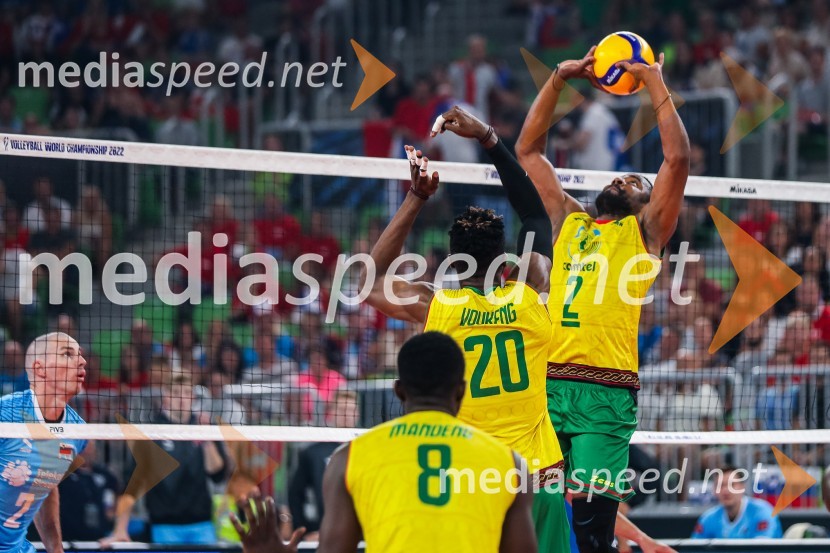 Svetovno prvenstvo v odbojki 2022, Slovenija - Kamerun