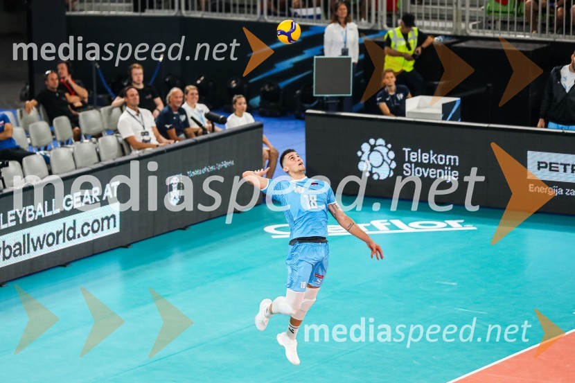  Klemen Čebulj, odbojkarSvetovno prvenstvo v odbojki 2022, Slovenija - Kamerun