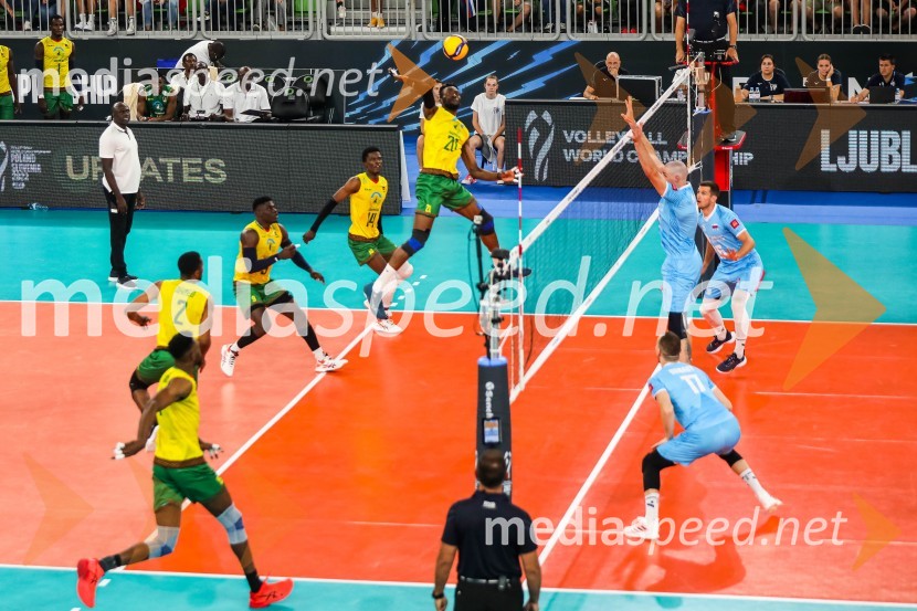 Svetovno prvenstvo v odbojki 2022, Slovenija - Kamerun
