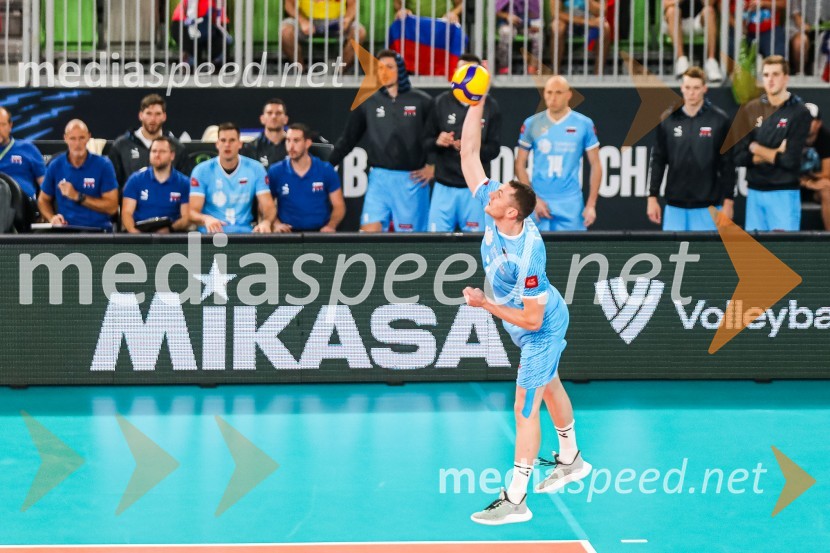  Tonček  Štern, odbojkarSvetovno prvenstvo v odbojki 2022, Slovenija - Kamerun