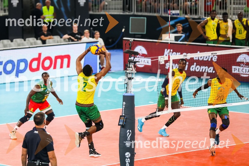 Svetovno prvenstvo v odbojki 2022, Slovenija - Kamerun