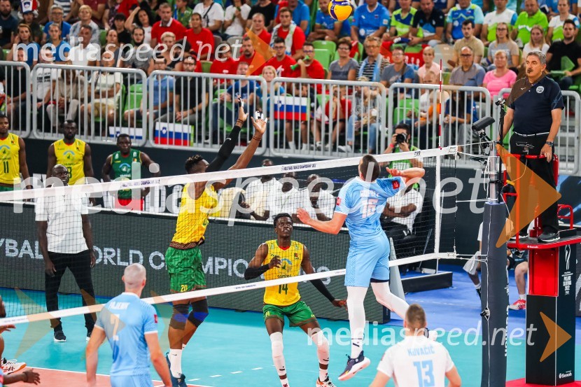 Gregor  Ropret, odbojkarSvetovno prvenstvo v odbojki 2022, Slovenija - Kamerun