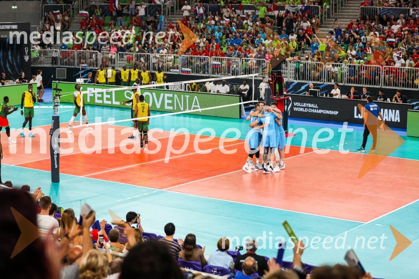 Svetovno prvenstvo v odbojki 2022, Slovenija - Kamerun