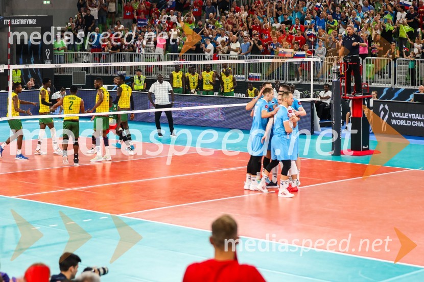 Svetovno prvenstvo v odbojki 2022, Slovenija - Kamerun