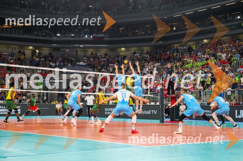 Svetovno prvenstvo v odbojki 2022, Slovenija - Kamerun