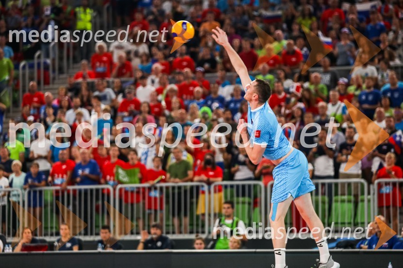  Tonček  Štern, odbojkarSvetovno prvenstvo v odbojki 2022, Slovenija - Kamerun