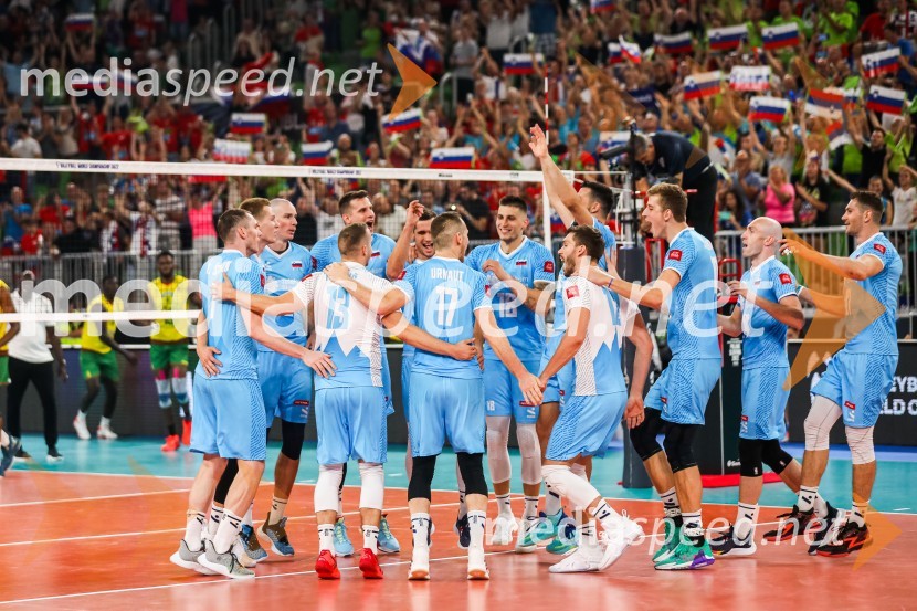 Svetovno prvenstvo v odbojki 2022, Slovenija - Kamerun