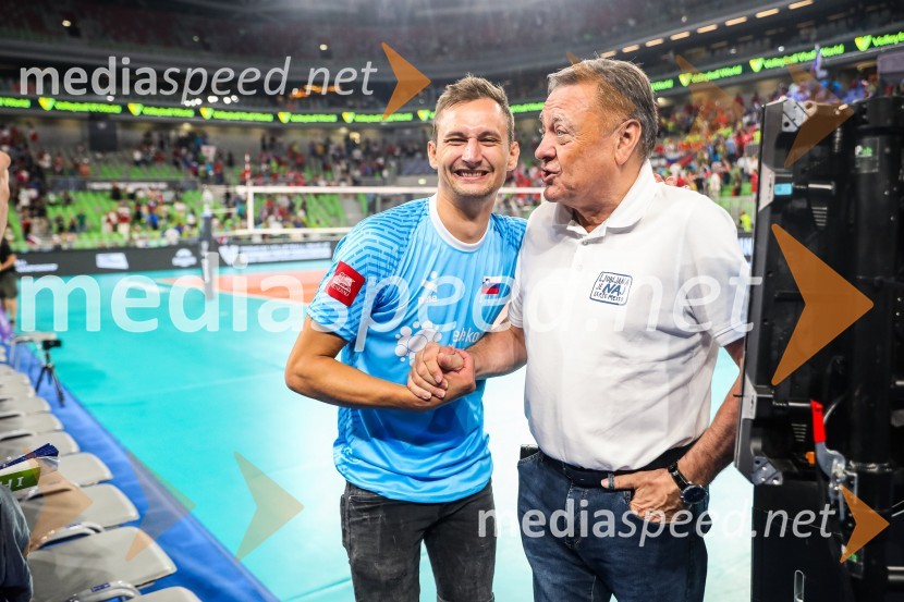  ... ;  Zoran Janković, župan, Mestna občina LjubljanaSvetovno prvenstvo v odbojki 2022, Slovenija - Kamerun