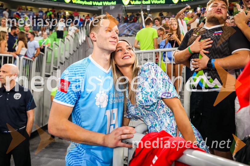  Rok  Možič, slovenski odbojkarski reprezentant ;   Tijana MilojevićSvetovno prvenstvo v odbojki 2022, Slovenija - Kamerun