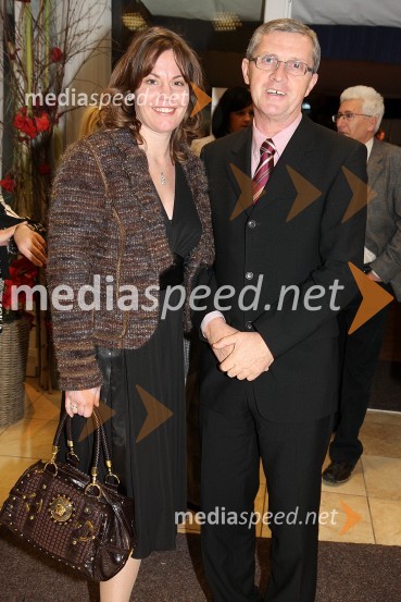 Tina Križan, nekdanja tenisačica in Leopold Kremžar, predsednik Športne zveze Maribor
 
Izbor športnik Maribora 2008