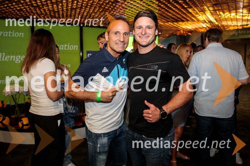  Tomaž Barada, taekwondoist in kickbokser, predsednik Športne zveze Maribor, predsednik Športne zveze Maribor, podpredsednik Olimpijskega komiteja Slovenije;  Tim  Mastnak, deskar na snegu Svetovno prvenstvo v odbojki 2022, Slovenija - Francija