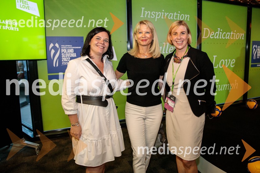  ... ; mag. Maja Pak Olaj, direktorica, Slovenska turistična organizacija;  ... Svetovno prvenstvo v odbojki 2022, Slovenija - Francija