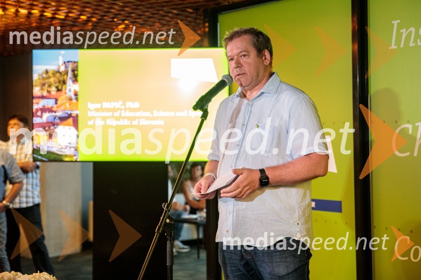   Igor Papič, minister za izobraževanje, znanost in športSvetovno prvenstvo v odbojki 2022, Slovenija - Francija