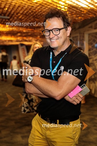  Dejan Tamše, direktor festivala BUMfest, organizator dogodkov, tolkalecSvetovno prvenstvo v odbojki 2022, Slovenija - Francija