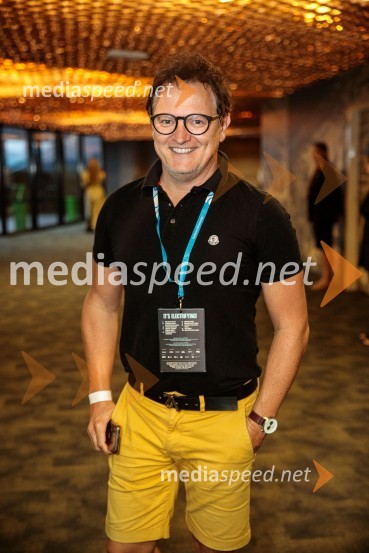  Dejan Tamše, direktor festivala BUMfest, organizator dogodkov, tolkalecSvetovno prvenstvo v odbojki 2022, Slovenija - Francija