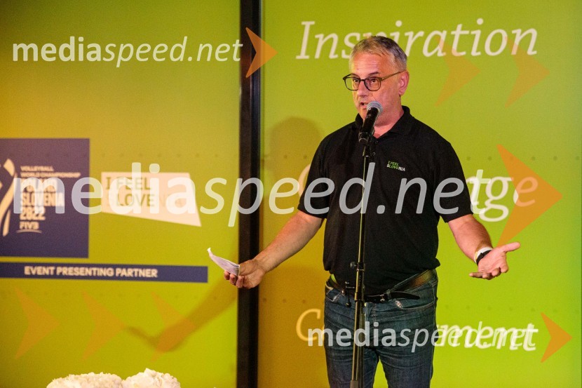  Matjaž Han, minister za gospodarski razvoj in tehnologijoSvetovno prvenstvo v odbojki 2022, Slovenija - Francija