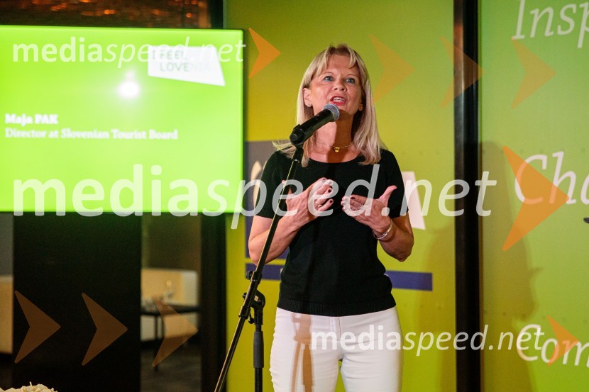 mag. Maja Pak Olaj, direktorica, Slovenska turistična organizacijaSvetovno prvenstvo v odbojki 2022, Slovenija - Francija