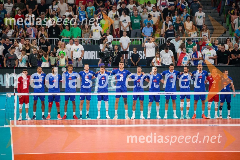 Svetovno prvenstvo v odbojki 2022, Slovenija - Francija