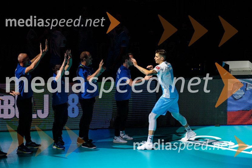  Klemen Čebulj, odbojkarSvetovno prvenstvo v odbojki 2022, Slovenija - Francija