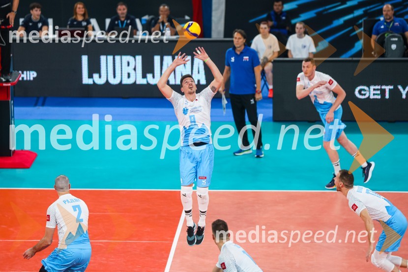  Dejan  Vinčić, odbojkarSvetovno prvenstvo v odbojki 2022, Slovenija - Francija