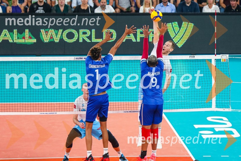  ... ;  Earvin N'Gapeth, odbojkar;  Tine  Urnaut, kapetan slovenske odbojkarske reprezentanceSvetovno prvenstvo v odbojki 2022, Slovenija - Francija