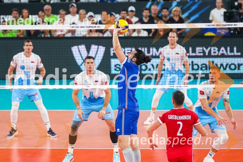  Gregor  Ropret, odbojkar;  Jan  Kozamernik, odbojkar;  ... ;  Tine  Urnaut, kapetan slovenske odbojkarske reprezentance;  ... ;  Klemen Čebulj, odbojkarSvetovno prvenstvo v odbojki 2022, Slovenija - Francija