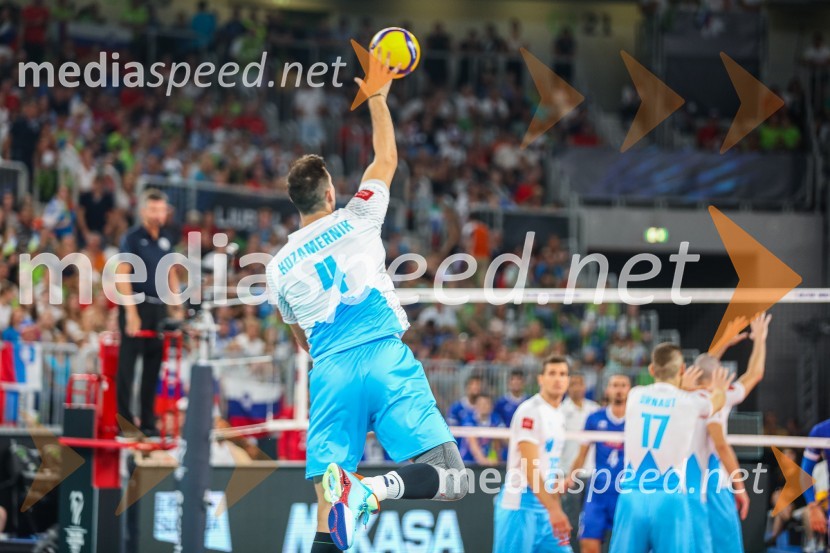  Jan  Kozamernik, odbojkarSvetovno prvenstvo v odbojki 2022, Slovenija - Francija