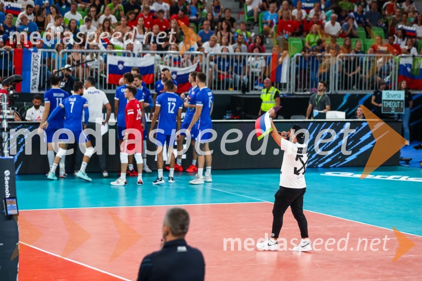 Svetovno prvenstvo v odbojki 2022, Slovenija - Francija